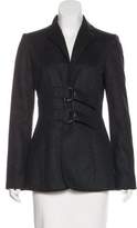 Thumbnail for your product : Valentino Wool D-Ring Blazer