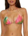 Becca Women's Cheryl Triangle Swim Bikini Top Contemporary Small Multi Becca Women's Cheryl Triangle Swim Bikini Top Contemporary Small Multi