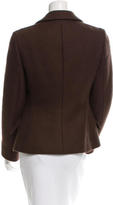 Thumbnail for your product : Prada Wool Notch-Lapel Jacket