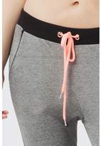 Thumbnail for your product : Select Fashion Fashion Womens Grey Airtex Side Crop Jogger - size 18