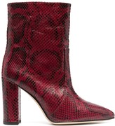 Thumbnail for your product : Paris Texas Snakeskin Effect 100mm Boots