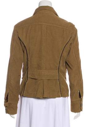 Dolce & Gabbana Collared Corduroy Jacket
