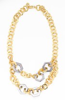 Thumbnail for your product : Tory Burch Hexagon Two-Strand Necklace