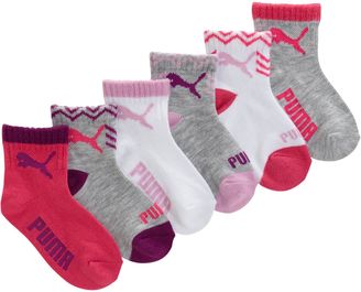 Puma Girls' Low Cut Socks (3 Pack)