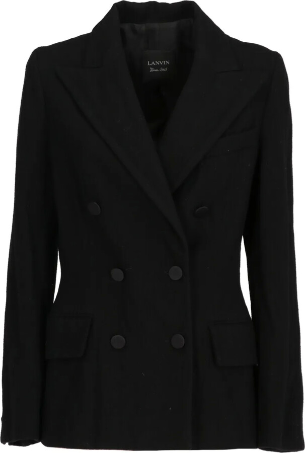 LANVIN Pre-Owned 2005 Double-Breasted Blazer
