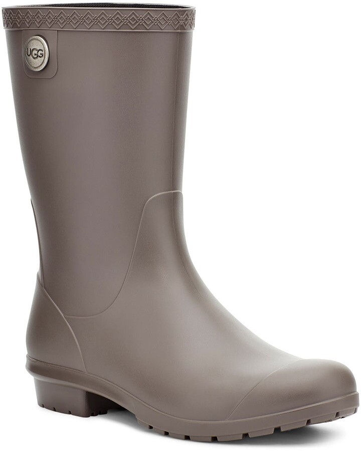 ugg rubber rain boots