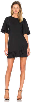 Tibi Pleated Dress in Black. - size 4 (also in )