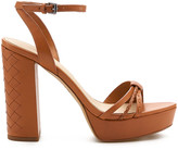 Thumbnail for your product : Botkier Petra Leather Ankle-Strap Platform Sandals