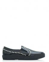 Thumbnail for your product : Moda In Pelle Studded Patent Slip On Sneakers