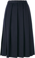Comme Des Garçons Girl - Gabardine pleated skirt - women - coton/Laine - S