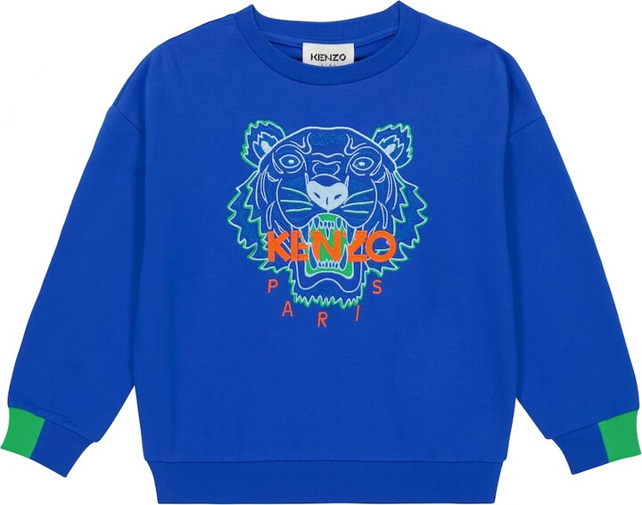 Kenzo Kids Blue Boys' Sweatshirts | Shop the world's largest collection of  fashion | ShopStyle
