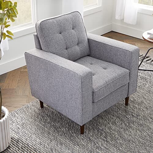 Edenbrook Lynnwood Upholstered Accent Chair Living Room Chair Light
