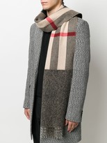 Thumbnail for your product : Burberry Reversible Check and Melange Cashmere Scarf