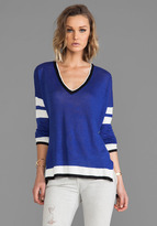Thumbnail for your product : Central Park West Zanzibar Color Block Sweater