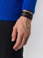 Thumbnail for your product : Diesel logo embossed bracelet