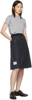 Thumbnail for your product : Thom Browne Navy Trompe LOeil Trouser Skirt