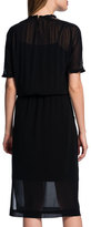 Thumbnail for your product : Cynthia Steffe Overlay Dress w/ Lace Insert Sleeves