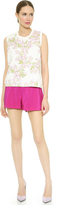 Thumbnail for your product : Giambattista Valli Quilted Floral Top
