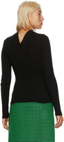 Thumbnail for your product : Balenciaga Black Rib Knit Cardigan