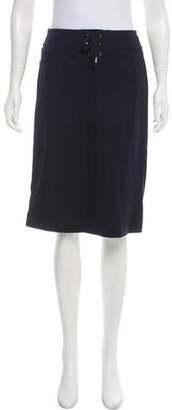 Max Mara Weekend Wool-Blend Knee-Length Skirt