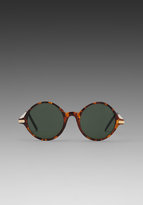 Thumbnail for your product : Replay Tortoise and Black Rounders Sunglasses