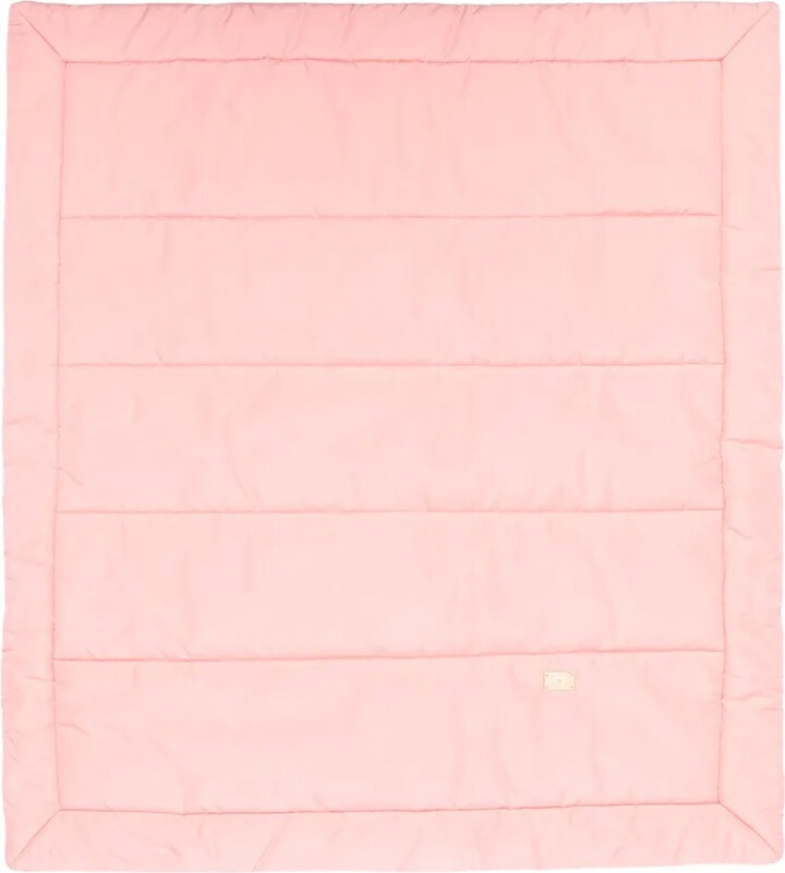Elisabetta Franchi La Mia Bambina Logo-Plaque Blanket