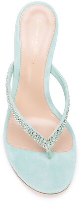 Gianvito Rossi Embellished-Strap Sandals