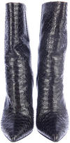 Thumbnail for your product : Giuseppe Zanotti Python Wedge Boots