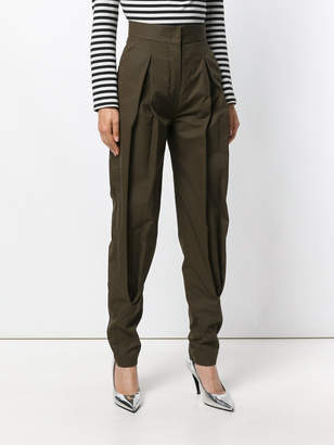 Capucci high-waisted tailored trousers