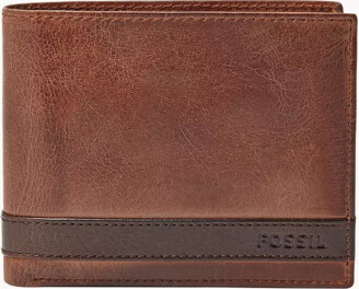 Fossil Quinn Large Coin Pocket Bifold Wallets ML3653001 - ShopStyle