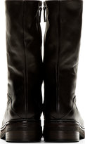 Thumbnail for your product : Marsèll Black Leather Zucchino Zip-Up Boots