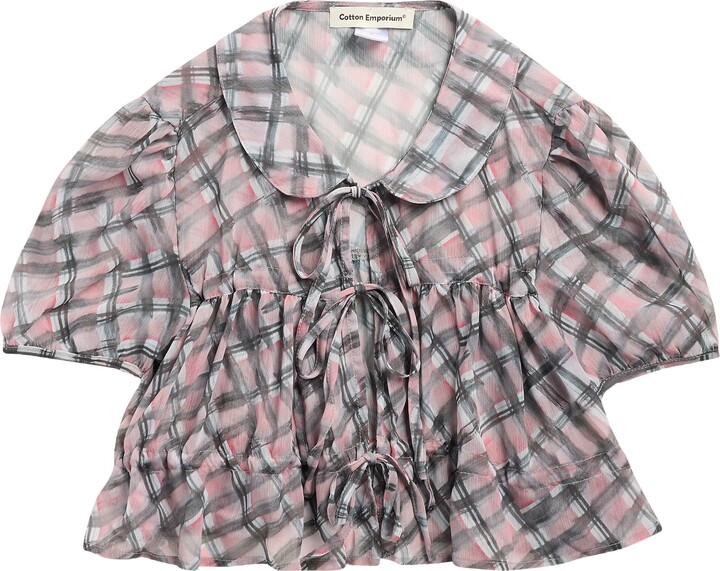 Cotton Emporium Kids' Babydoll Top