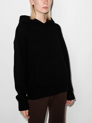 LES TIEN Core knitted hoodie