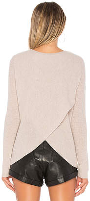 Autumn Cashmere Reversible Crossover Sweater