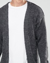 Thumbnail for your product : ASOS Longline Cardigan with Alpaca Yarn