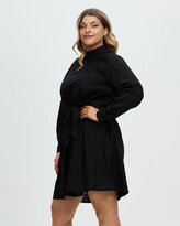 Thumbnail for your product : Atmos & Here Atmos&Here Curvy - Women's Black Mini Dresses - Kyla Mini Dress - Size 18 at The Iconic