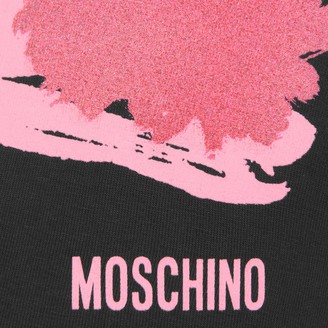 Moschino MoschinoGirls Black Shoe Print Top