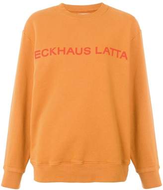 Eckhaus Latta printed sweatshirt