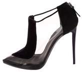 Thumbnail for your product : Emporio Armani PVC Pointed-Toe Booties