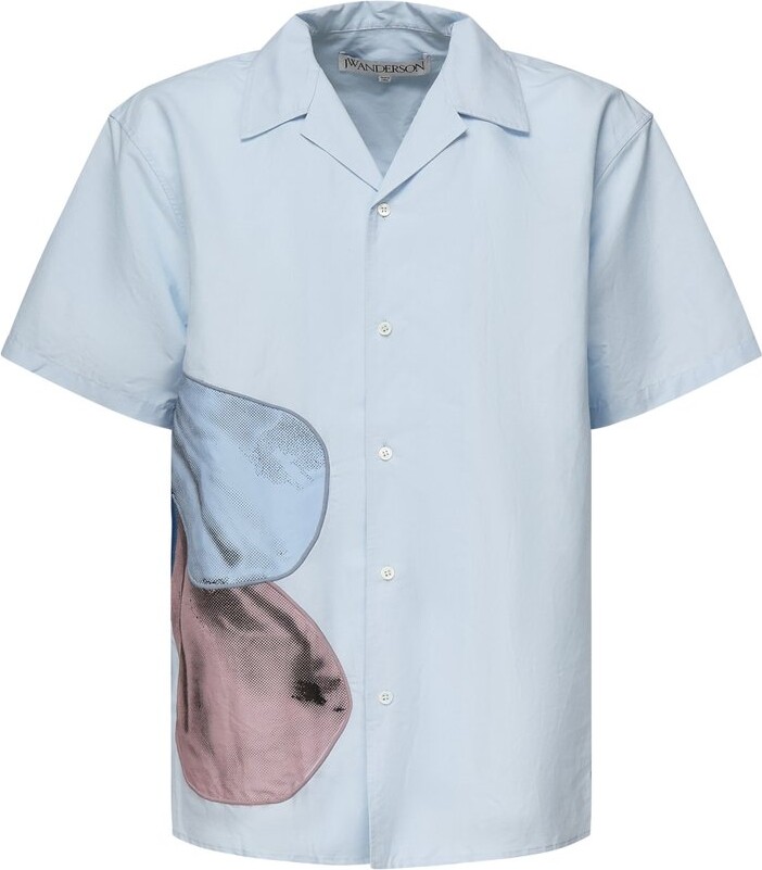 JW Anderson Balloon Embroidered Short Sleeved Shirt