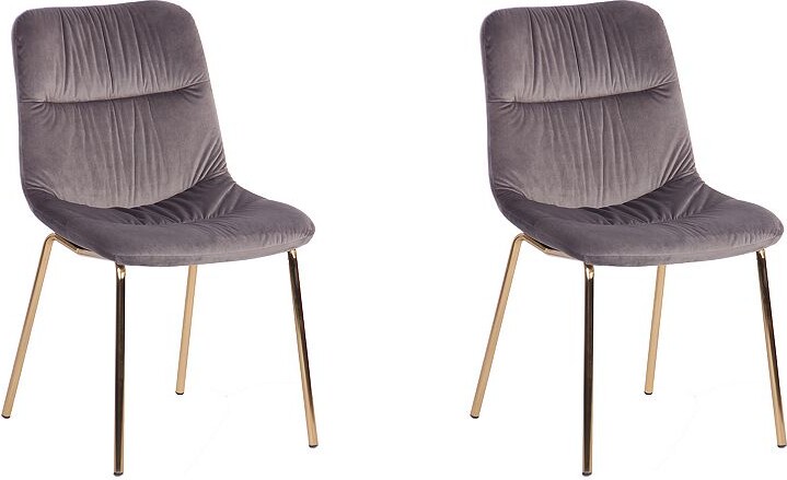 Acessentials Wells Velvet Dining Chairs 2-Piece Set