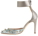 Thumbnail for your product : J.Crew Collection Natasha jeweled satin pumps