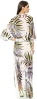 Thumbnail for your product : Just Cavalli Long Sleeve Silk Maxi Dress