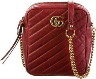 Gucci GG Marmont Double Zip Camera Bag - ShopStyle