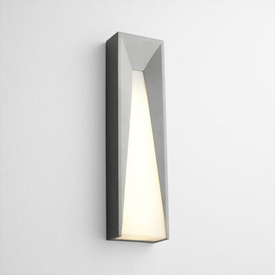 Oxygen Lighting Calypso 1 - Bulb LED Outdoor Flush Mount