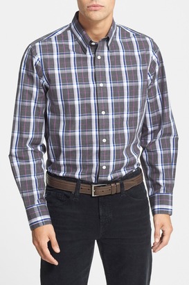Nordstrom Smartcare(TM) Regular Fit Plaid Sport Shirt