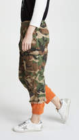 Thumbnail for your product : R 13 Camo Harem Cargo Pants