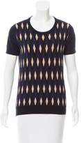 Thumbnail for your product : Marc by Marc Jacobs Intarsia Knit Short Sleeve Sweater