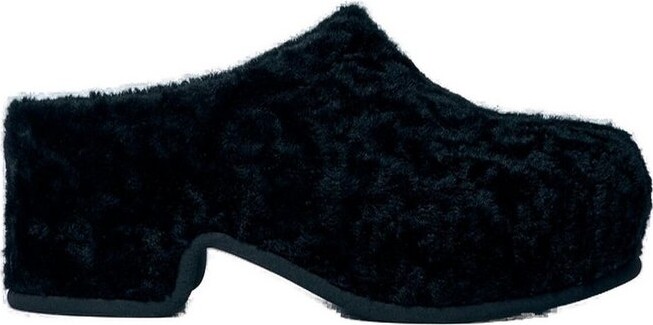 Dries Van Noten Block Heel Clogs