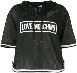 Love Moschino hooded T-shirt